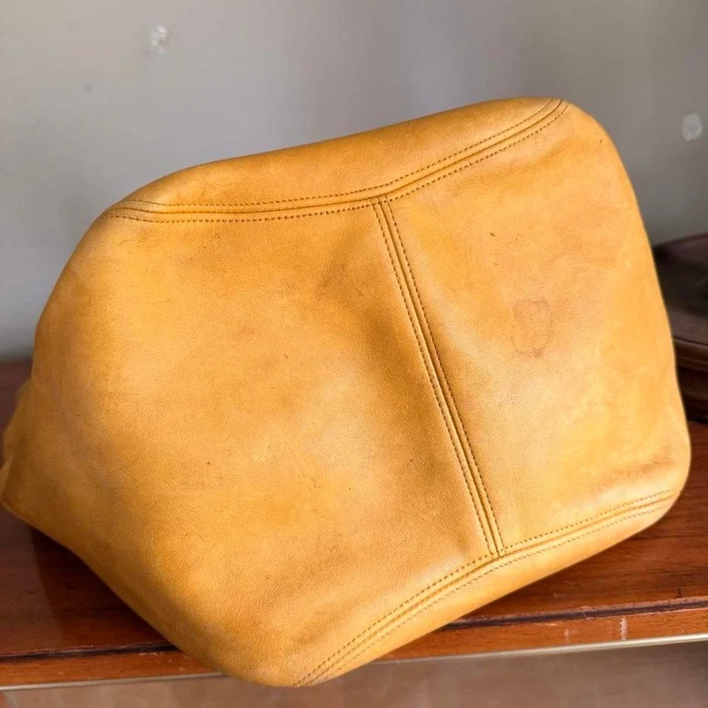 Vintage Coach XL Sonoma Large Tote Bag Honey Tan Leather 4082 USA 90s Bag